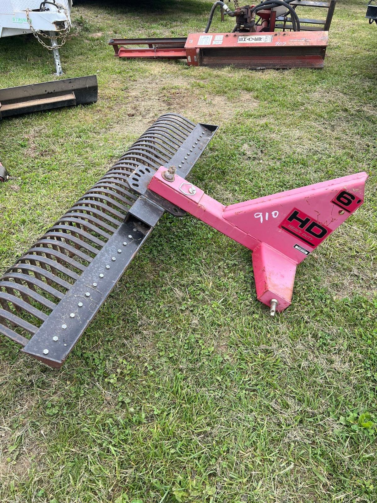 Mahindra 6 Ft Rock Rake