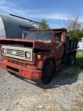 1974 Chevy C60 dump single axle