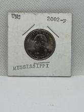 2002-P Mississippi Quarter