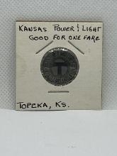 Kansas Power and Light Fare Token