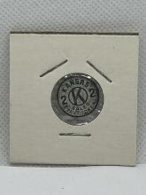 Kansas 2 Mill Sales Tax Token