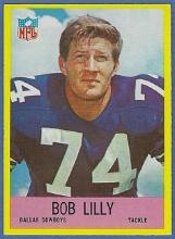 Nice 1967 Philadelphia #55 Bob Lilly Dallas Cowboys