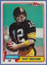 Sharp 1981 Topps #375 Terry Bradshaw Pittsburgh Steelers