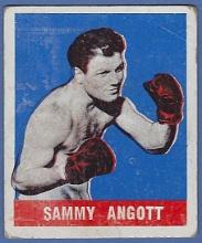 1948 Leaf Boxing #2 Sammy Angott Lightweight Champ