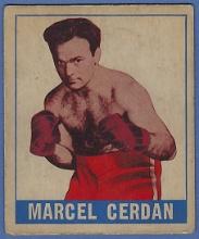 1948 Leaf Boxing #42 Marcel Cerdan Middleweight Champ