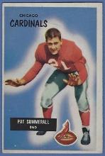 1955 Bowman #52 Pat Summerall RC Chicago Cardinals