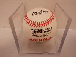 MONTE IRVIN SIGNED AUTO INSCRIBED BASEBALL