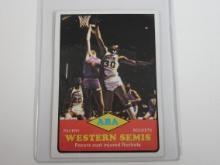1973-74 TOPPS BASKETBALL #202 ABA WESTERN SEMIS PACERS ROCKETS