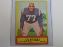 1963 TOPPS FOOTBALL #5 JIM PARKER BALTIMORE COLTS