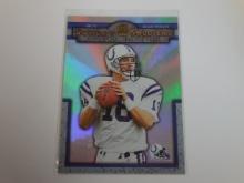 RARE 2002 PACIFIC CROWN ROYALE PEYTON MANNING SUNDAY SOLDIERS HOLO