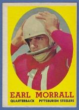 1958 Topps #57 Earl Morrall RC Pittsburgh Steelers