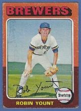 1975 Topps #223 Robin Yount RC Milwaukee Brewers
