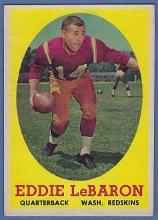 1958 Topps #112 Eddie LeBaron Washington Redskins