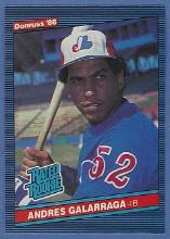 High Grade 1986 Donruss #33 Andres Galarraga RC Montreal Expos