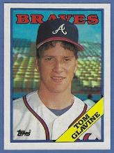 High Grade 1988 Topps #779 Tom Glavine RC Atlanta Braves