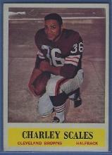 1964 Philadelphia #39 Charley Scales Cleveland Browns