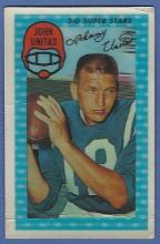 1971 Kelloggs 3D #28 John Unitas Baltimore Colts