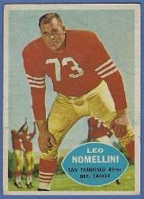 1960 Topps #121 Leo Nomellini San Francisco 49ers