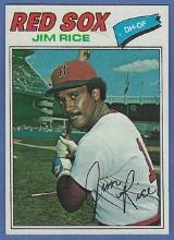 High Grade 1977 Topps #60 Jim Rice Boston Red Sox