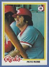 Pack Fresh 1978 Topps #20 Pete Rose Cincinnati Reds