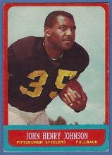 1963 Topps #123 John Henry Johnson Pittsburgh Steelers