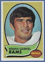 Sharp 1970 Topps #100 Roman Gabriel Los Angeles Rams