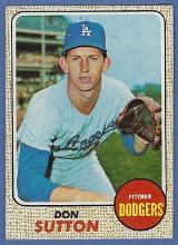 1968 Topps #103 Don Sutton Los Angeles Dodgers