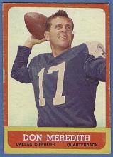 1963 Topps #74 Don Meredith Dallas Cowboys