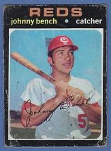 1971 Topps #250 Johnny Bench Cincinnati Reds