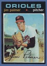 High Grade 1971 Topps #570 Jim Palmer Baltimore Orioles
