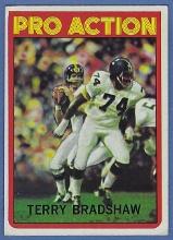 1972 Topps #120 Terry Bradshaw 2nd Year Pittsburgh Steelers