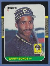 Nice 1987 Donruss #361 Barry Bonds RC Pittsburgh Pirates