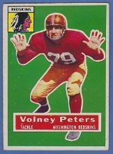 1956 Topps #73 Volney Peters Washington Redskins