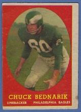 1958 Topps #35 Chuck Bednarik Philadelphia Eagles