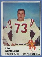 1961 Fleer #67 Leo Nomellini San Francisco 49ers