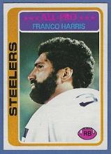 Sharp 1978 Topps #500 Franco Harris Pittsburgh Steelers