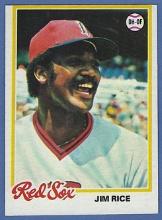 Pack fresh 1978 Topps #670 Jim Rice Boston Red Sox