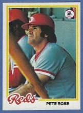 Pack Fresh 1978 Topps #20 Pete Rose Cincinnati Reds