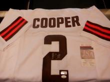 AMARI COOPER SIGNED AUTO JERSEY JSA COA