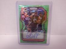 2020 PANINI PRIZM #319 SIGNED AUTO DONOVAN PEOPLES-JONES RC GREEN PRIZM