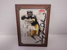 TERRY BRADSHAW SIGNED AUTO CARD