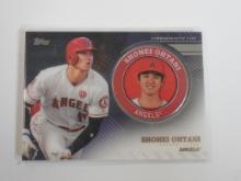 2020 TOPPS BASEBALL SHOHEI OHTANI PLAYER MEDALLION COIN CARD ANGELS