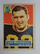 1956 TOPPS FOOTBALL #91 JOHN MARTINKOVIC GREEN BAY PACKERS
