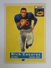 1956 TOPPS FOOTBALL #35 RICK CASARES CHICAGO BEARS VERY NICE