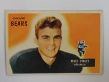 1955 BOWMAN FOOTBALL #40 JAMES DOOLEY CHICAGO BEARS VERY NICE