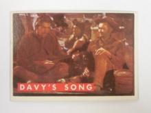 1956 TOPPS DAVEY CROCKETT SERIES 2 #63A DAVY'S SONG
