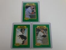 1987 HYGRADE LEGENDS CARD LOT TED WILLIAMS ROBERTO CLEMENTE STAN MUSIAL