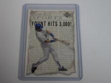 1992 UPPER DECK GEORGE BRETT ROBIN YOUNT SP2 3000 HIT CLUB