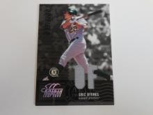2005 LEAF CENTURY COLLECTION ERIC BYRNES GAME UED JERSEY CARD #D 24/25 ATHLETICS
