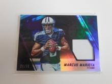 2015 PANINI ROOKIES STARS MARCUS MARIOTA JERSEY RELIC ROOKIE CARD #D 38/50 TITANS